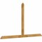 Ekena Millwork Portland Rough Sawn Timber Gable Bracket, Western Red Cedar, 96"W x 56"H x 2"D x 4"F, 14/12 Pitch GBW096X56X0204POR00RWR - alternate 4